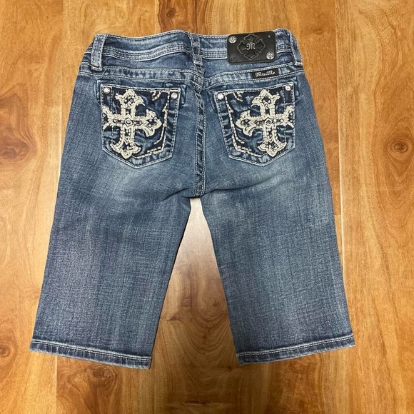 Miss Me Other - The cutest bermuda style miss me shorts!